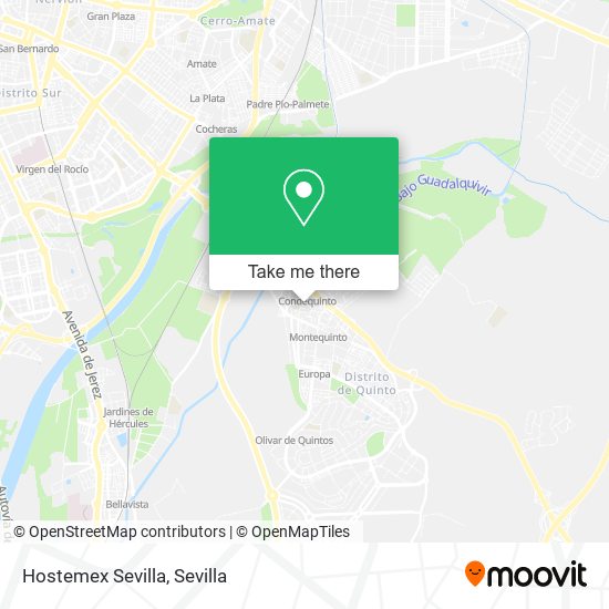 Hostemex Sevilla map