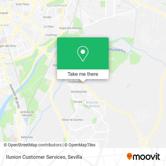 Ilunion Customer Services map