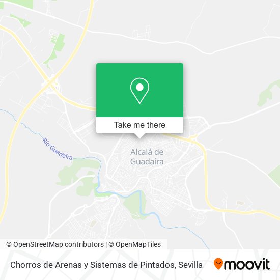 Chorros de Arenas y Sistemas de Pintados map