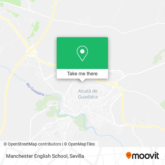 Manchester English School map