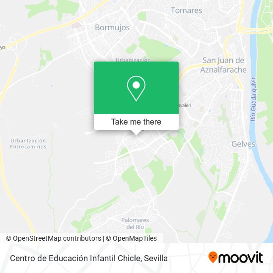 Centro de Educación Infantil Chicle map