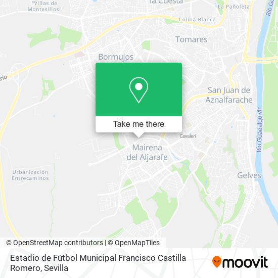 Estadio de Fútbol Municipal Francisco Castilla Romero map