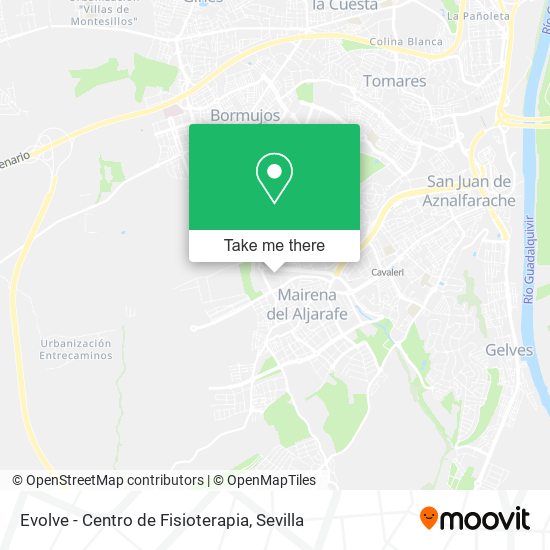 Evolve - Centro de Fisioterapia map
