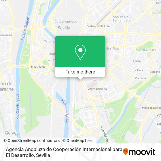 Agencia Andaluza de Cooperación Internacional para El Desarrollo map