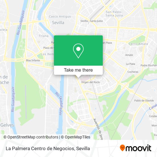 La Palmera Centro de Negocios map