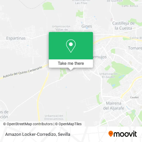 Amazon Locker-Corredizo map
