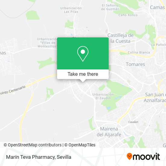 mapa Marín Teva Pharmacy