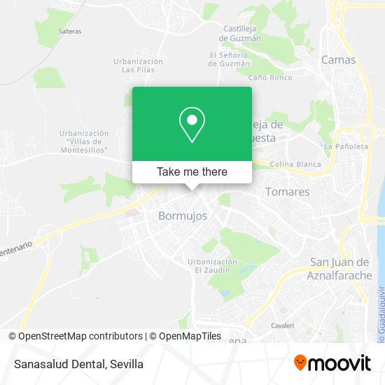 mapa Sanasalud Dental