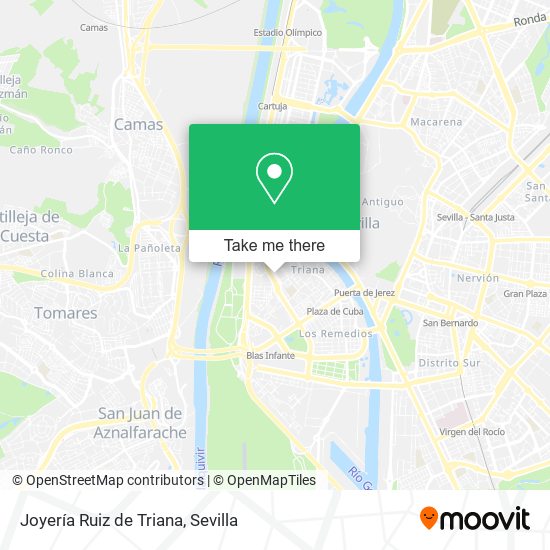 Joyería Ruiz de Triana map