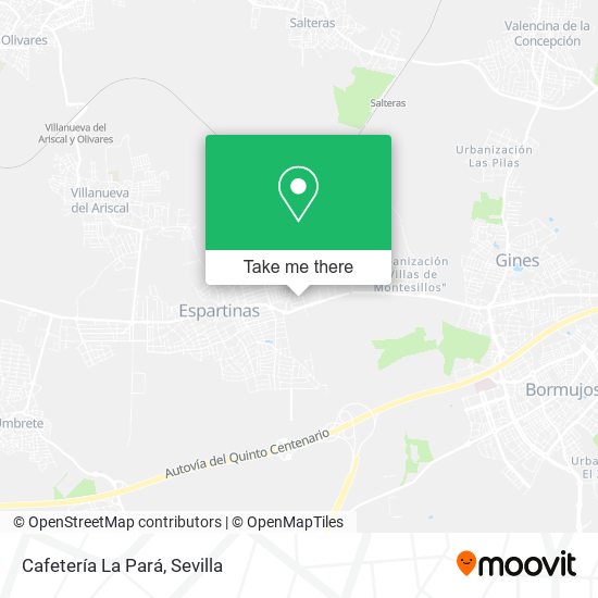 Cafetería La Pará map