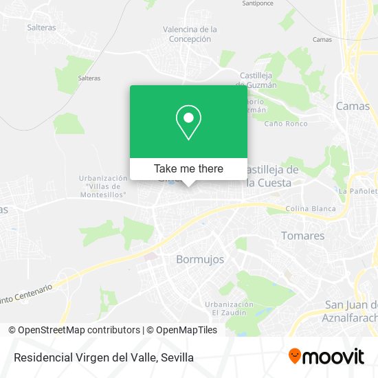 Residencial Virgen del Valle map