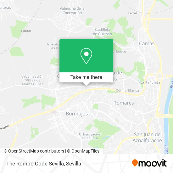 The Rombo Code Sevilla map