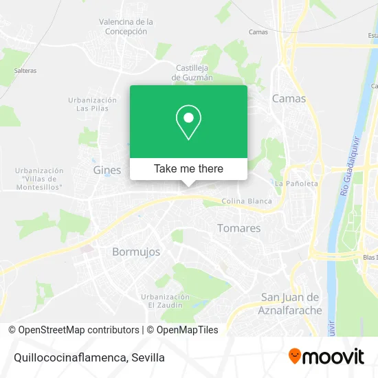 Quillococinaflamenca map