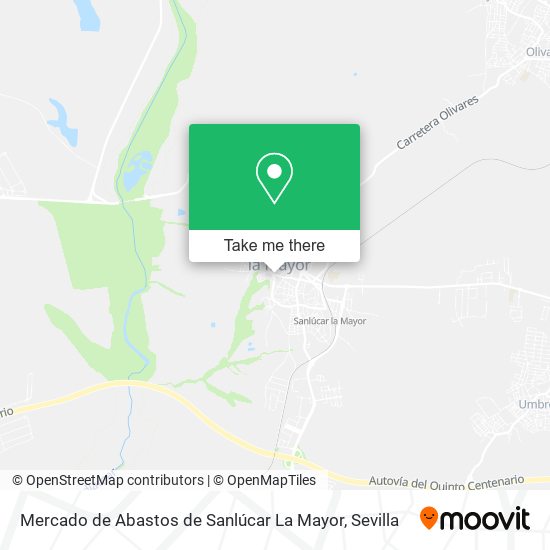 Mercado de Abastos de Sanlúcar La Mayor map