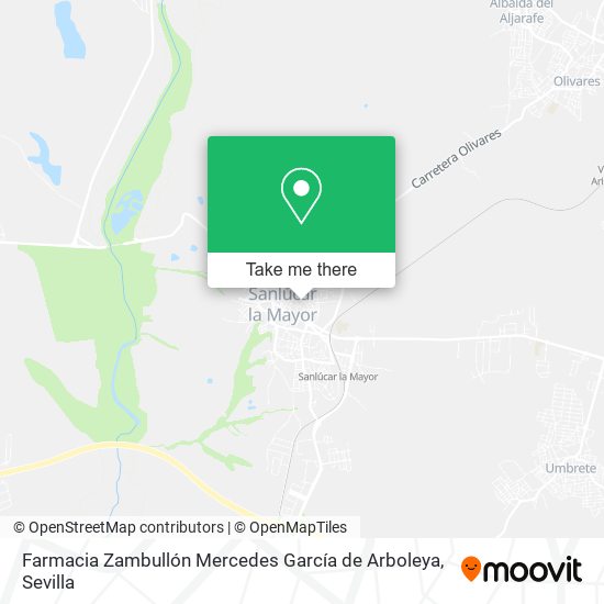 Farmacia Zambullón Mercedes García de Arboleya map
