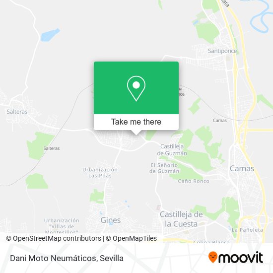 Dani Moto Neumáticos map