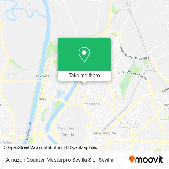 Amazon Counter-Masterpro Sevilla S.L. map