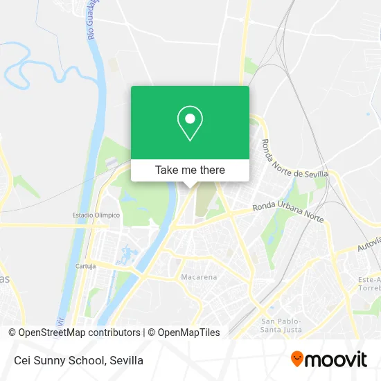 Cei Sunny School map