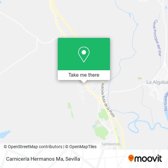 Carnicería Hermanos Ma map