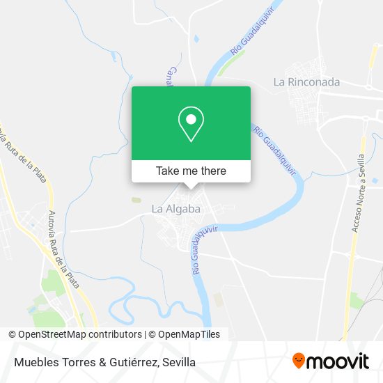 Muebles Torres & Gutiérrez map
