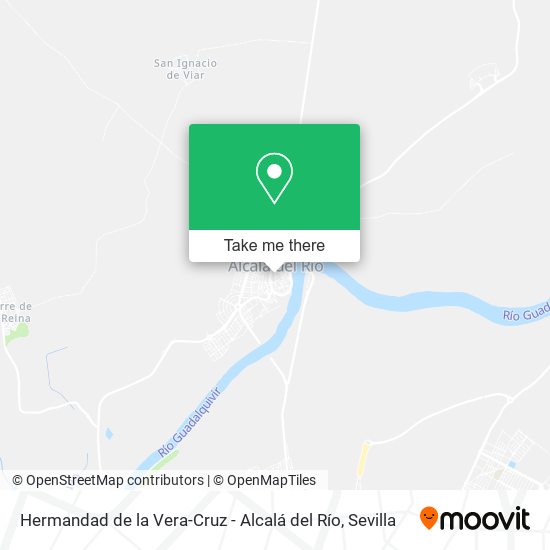 Hermandad de la Vera-Cruz - Alcalá del Río map