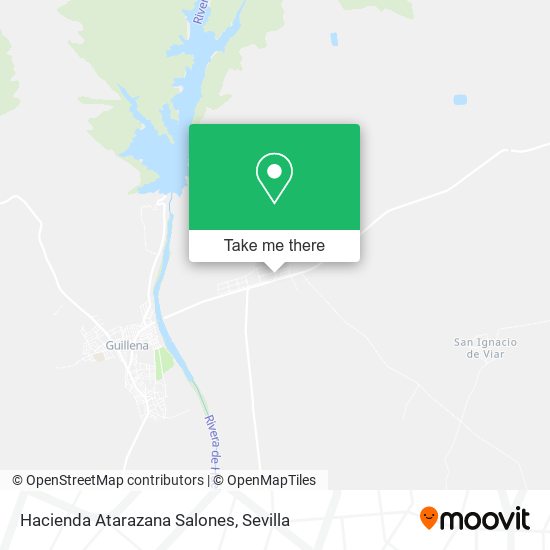 Hacienda Atarazana Salones map