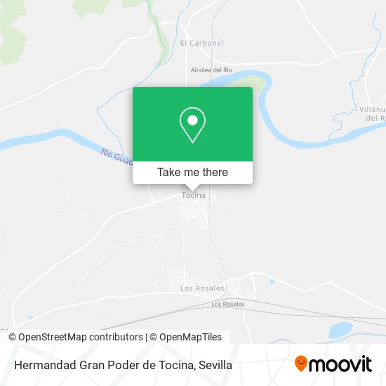 Hermandad Gran Poder de Tocina map