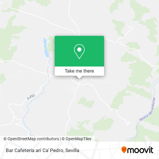 Bar Cafetería an' Ca' Pedro map