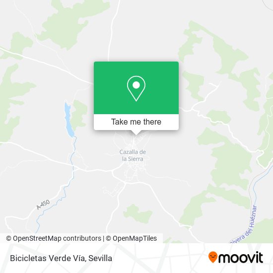Bicicletas Verde Vía map