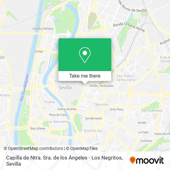 mapa Capilla de Ntra. Sra. de los Ángeles - Los Negritos