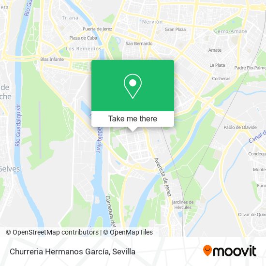 Churreria Hermanos García map