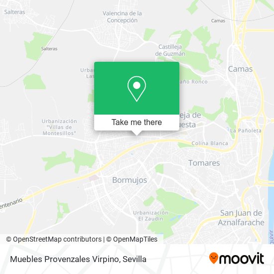 Muebles Provenzales Virpino map