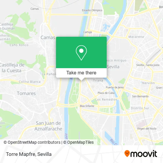 Torre Mapfre map