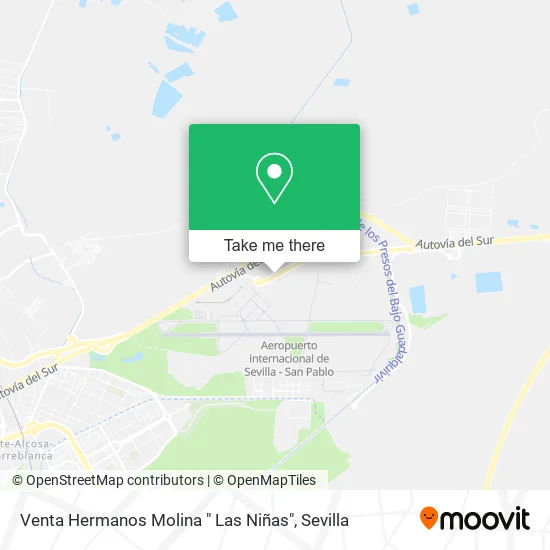 Venta Hermanos Molina " Las Niñas" map