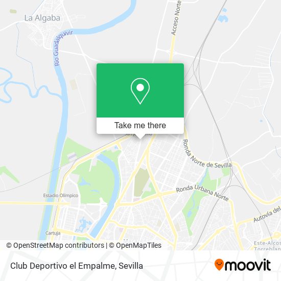 Club Deportivo el Empalme map