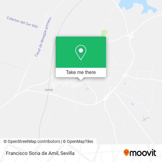 Francisco Soria de Amil map