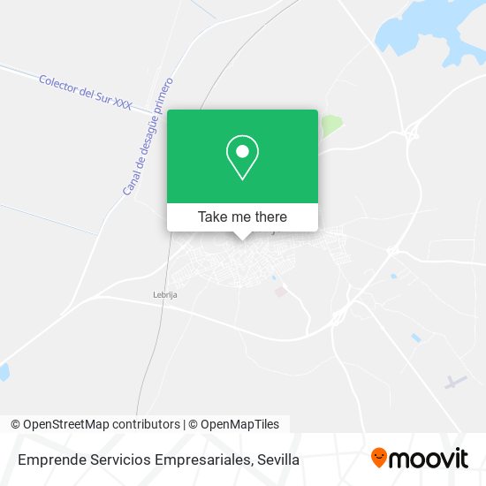 mapa Emprende Servicios Empresariales