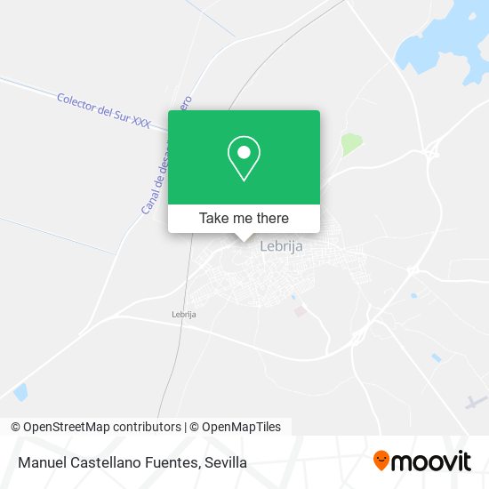 Manuel Castellano Fuentes map