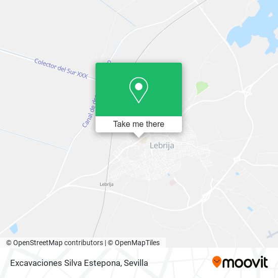 Excavaciones Silva Estepona map