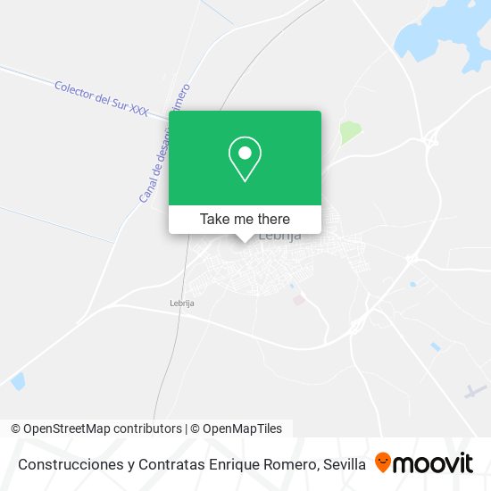 Construcciones y Contratas Enrique Romero map