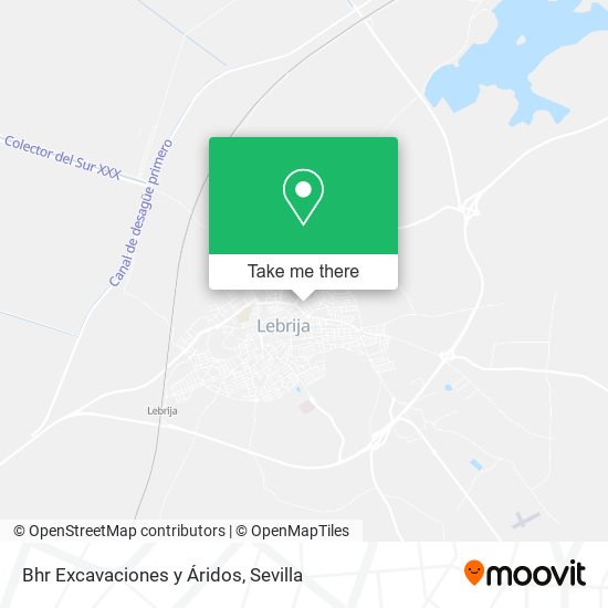 Bhr Excavaciones y Áridos map