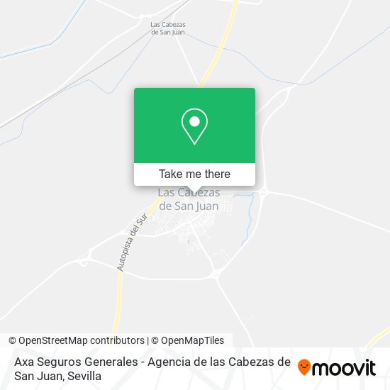 Axa Seguros Generales - Agencia de las Cabezas de San Juan map