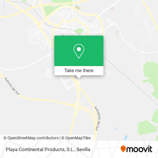 Playa Continental Products, S.L. map