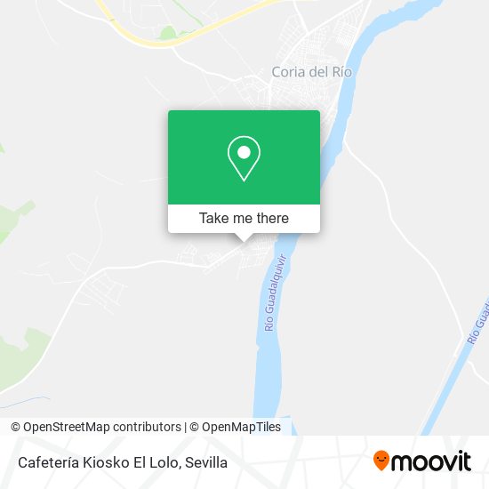 Cafetería Kiosko El Lolo map