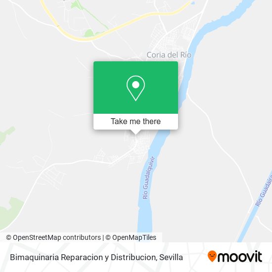 Bimaquinaria Reparacion y Distribucion map