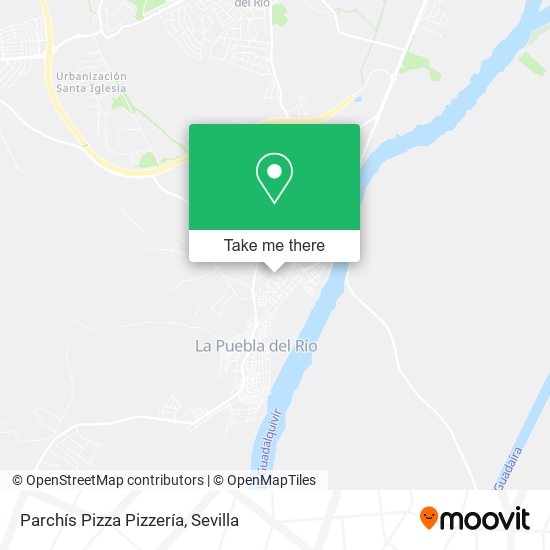 Parchís Pizza Pizzería map