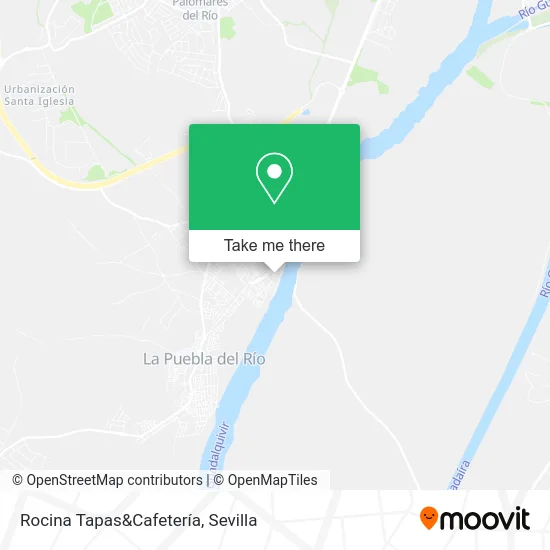 Rocina Tapas&Cafetería map