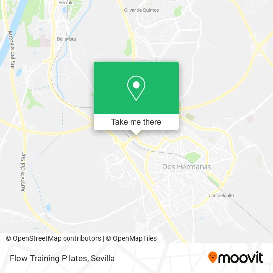 Flow Training Pilates map