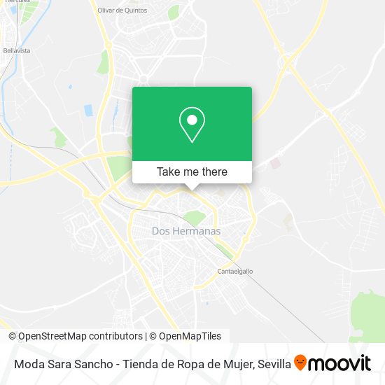 Moda Sara Sancho - Tienda de Ropa de Mujer map