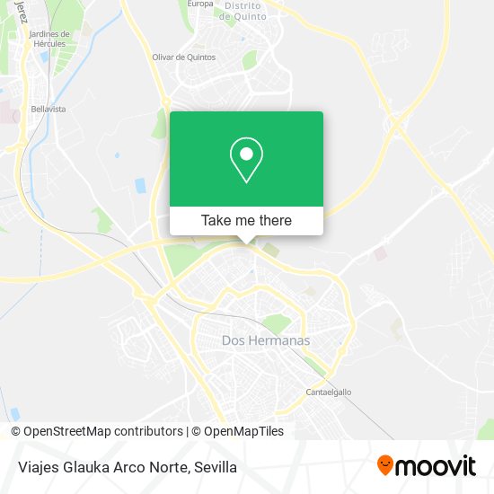 Viajes Glauka Arco Norte map